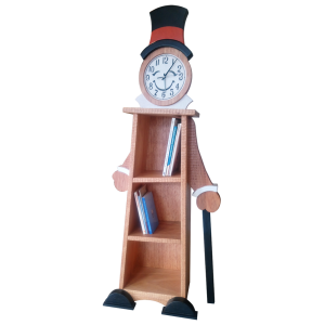 Librero reloj niños